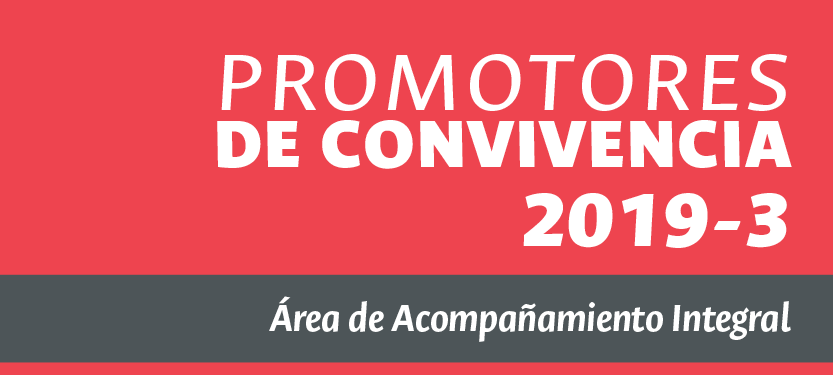 032 CONVOCATORIA PROMOTORES DE CONVIVENCIA 2019-3