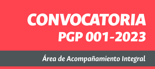 Convocatoria PGP 001-2023