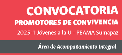 Convocatoria para beneficiarios del programa Jóvenes a la U PEAMA Sumapaz para el periodo académico 2025-1