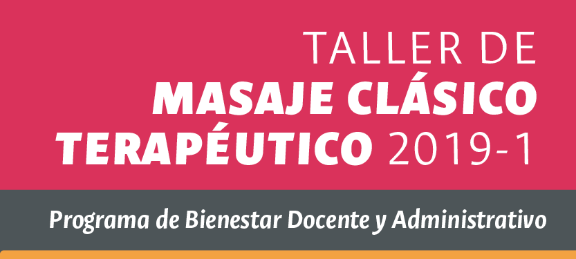017 TALLER DE MASAJE CLÁSICO TERAPÉUTICO 2019-1