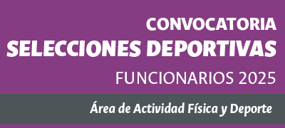 Convocatorias Selecciones Deportivas -Funcionarios 2025