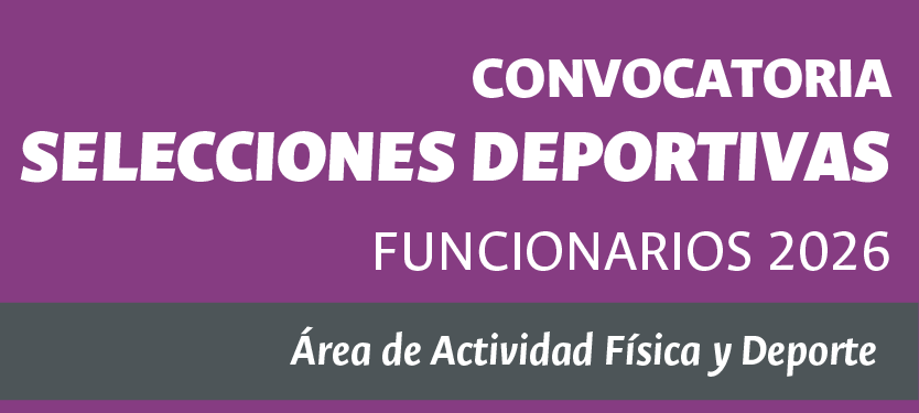 Convocatorias Selecciones Deportivas -Funcionarios 2026